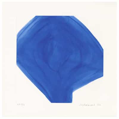 Marina Adams, NY Series (Etchings) Orient Blue, 2022