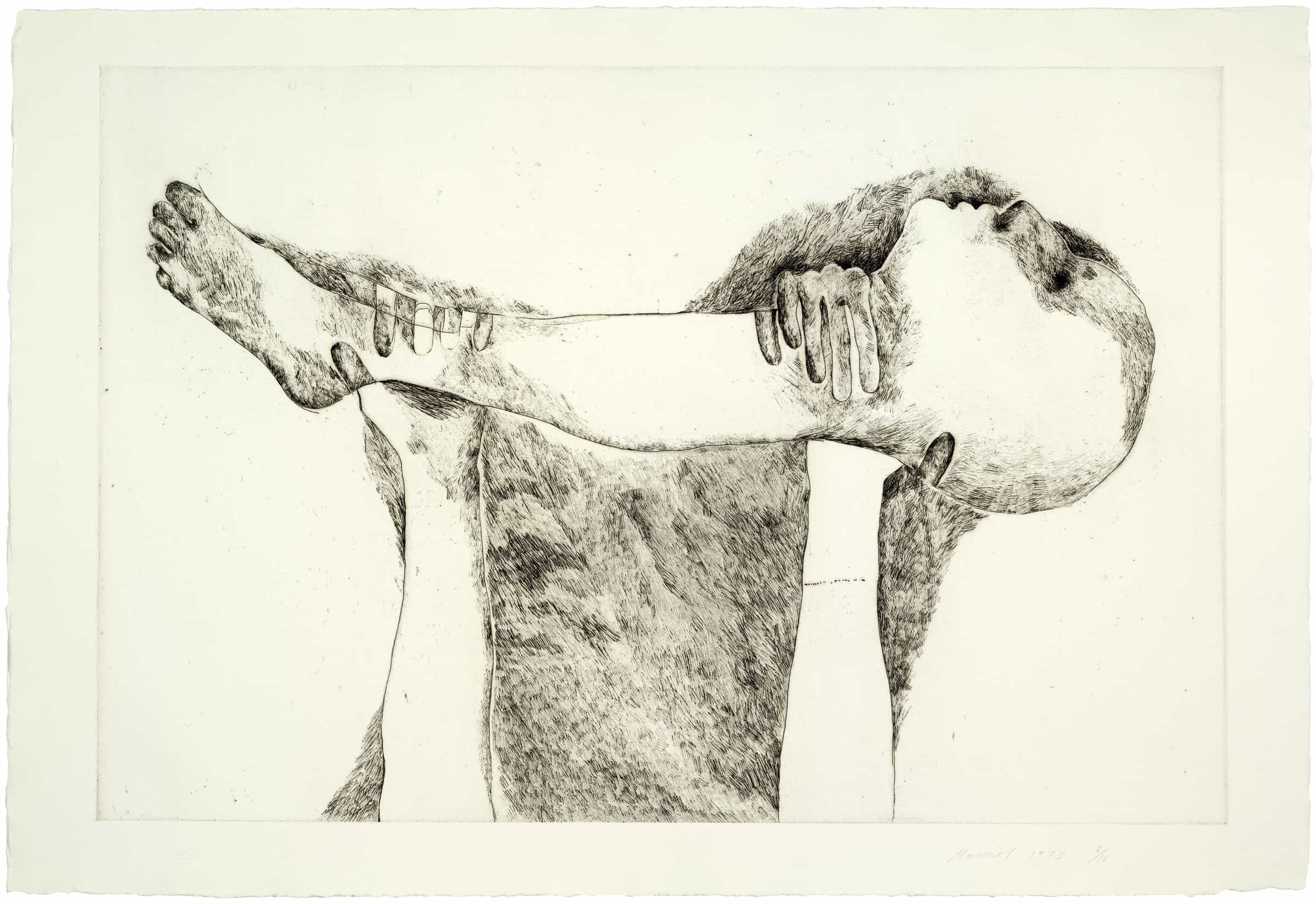 Marisol, The Death of Head and Leg, 1969-73