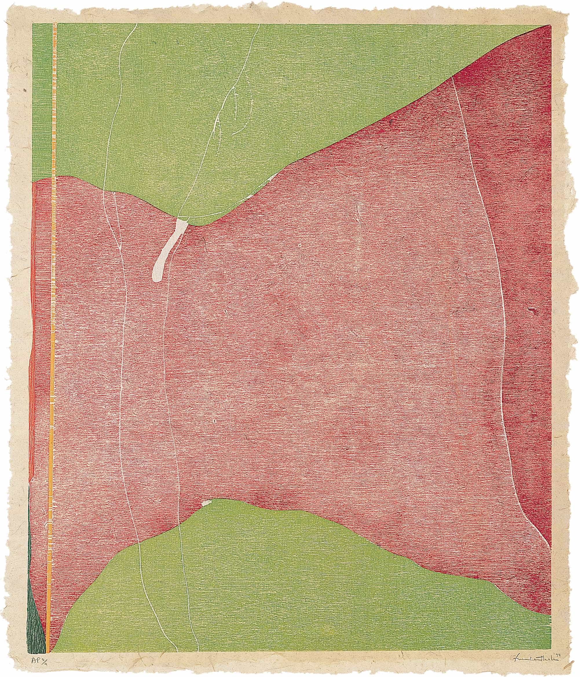 Helen Frankenthaler, Savage Breeze, 1974