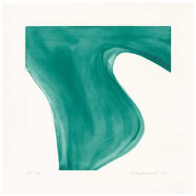 Marina Adams, NY Series (Etchings) Deep Green, 2022