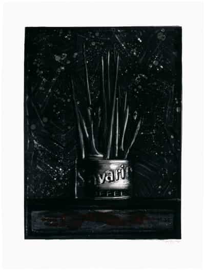 Jasper Johns, Savarin, 1982