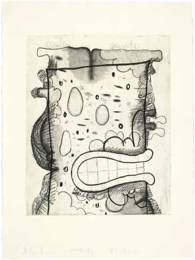 Carroll Dunham, Undone A, 1994-96