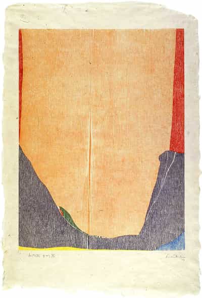 Helen Frankenthaler, East and Beyond, 1972-73