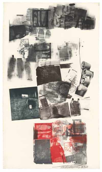 Robert Rauschenberg, Water Stop, 1968