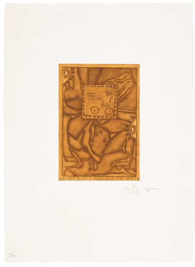 Jasper Johns, Untitled, 1995