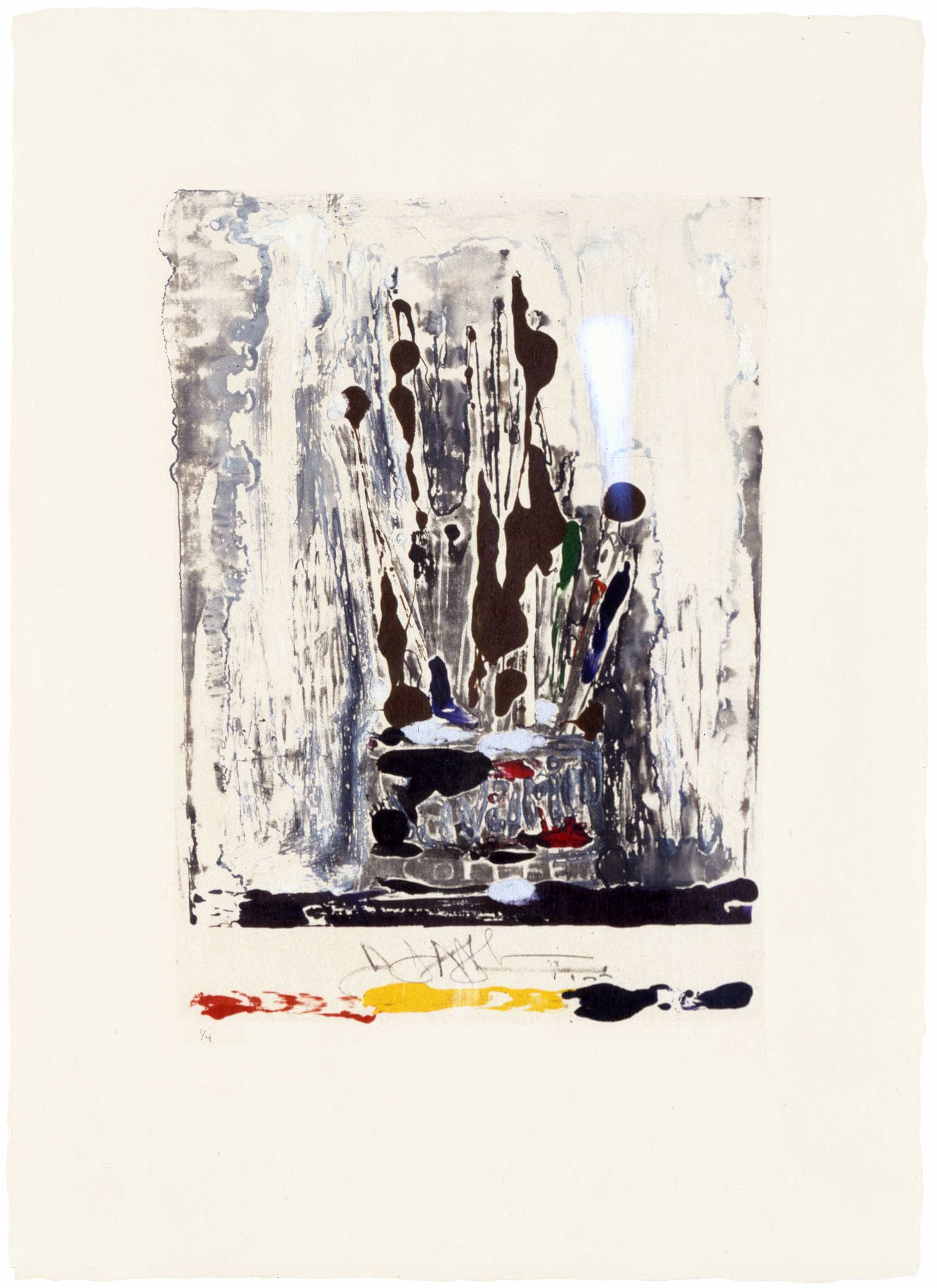 Jasper Johns, Savarin, 1978