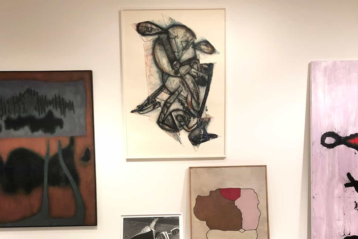 Elizabeth Murray, Up Dog, 1987-88 / The Shape of Shape, Artist's Choice: Amy Sillman Elizabeth Murray, Up Dog, 1987-88, on view in "The Shape of Shape, Artist's Choice: Amy Sillman"