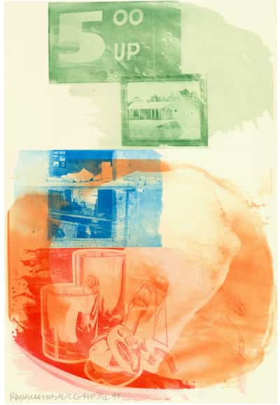 Robert Rauschenberg, Collateral (Ground Rules), 1997