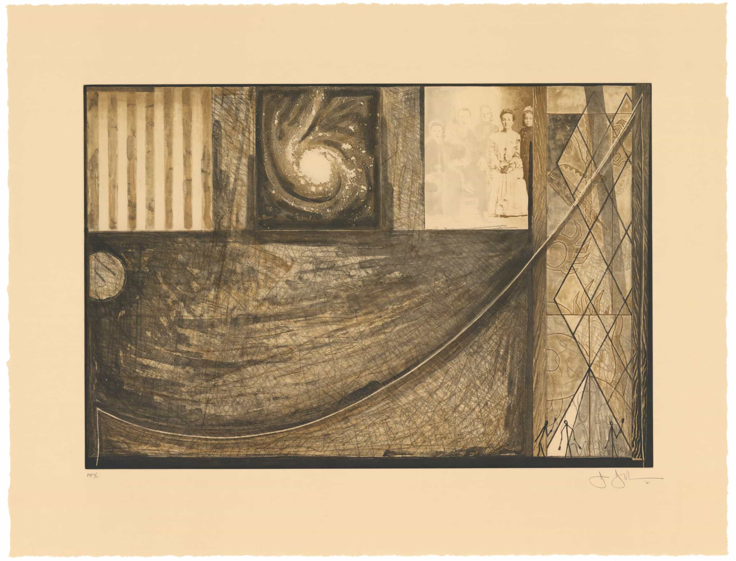 Jasper Johns, Untitled, 2001