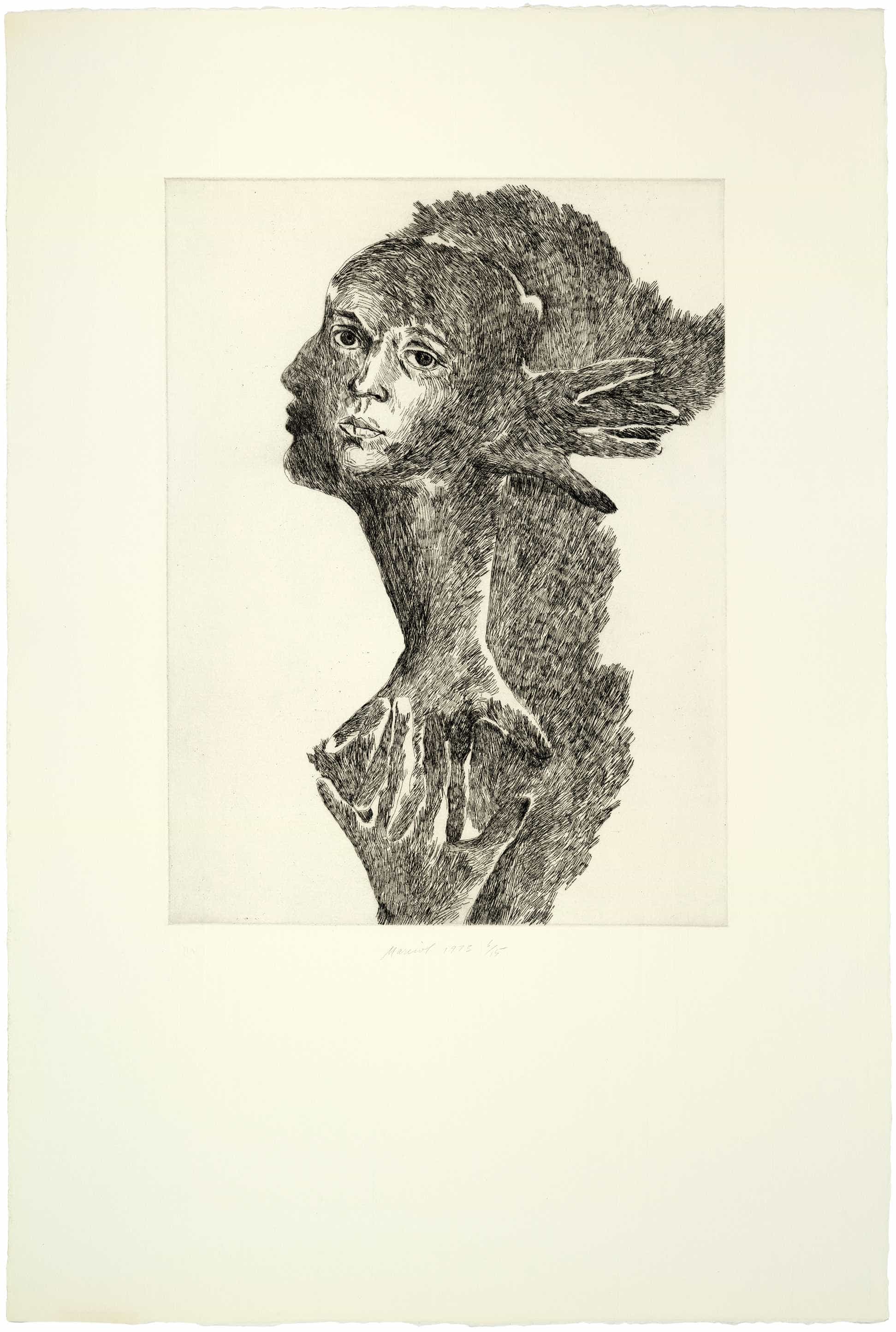 Marisol, Self-Portrait, 1970-73