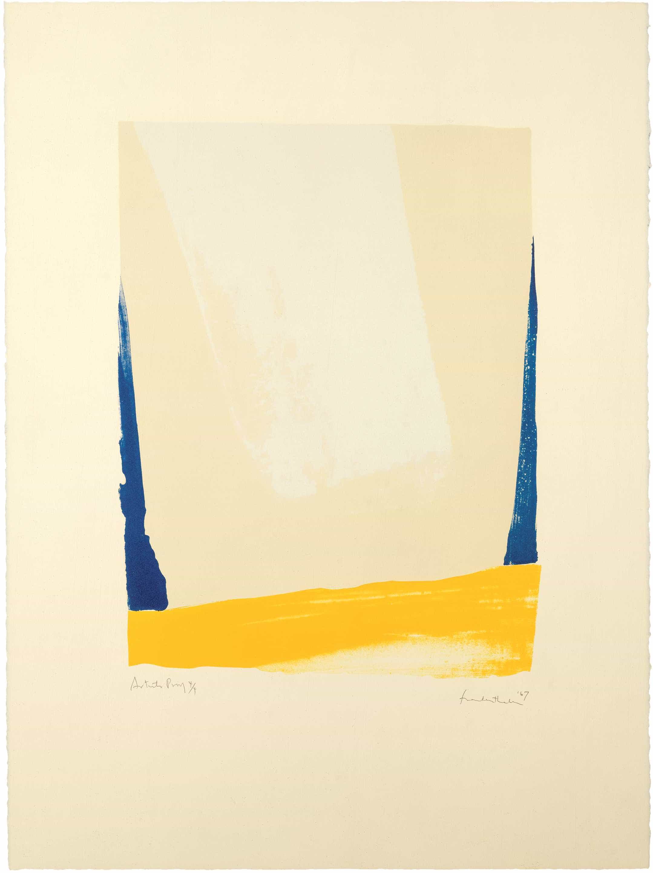 Helen Frankenthaler, White Portal, 1967