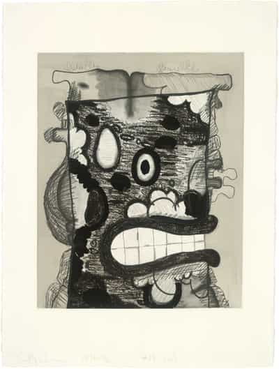 Carroll Dunham, Undone G, 1994-96