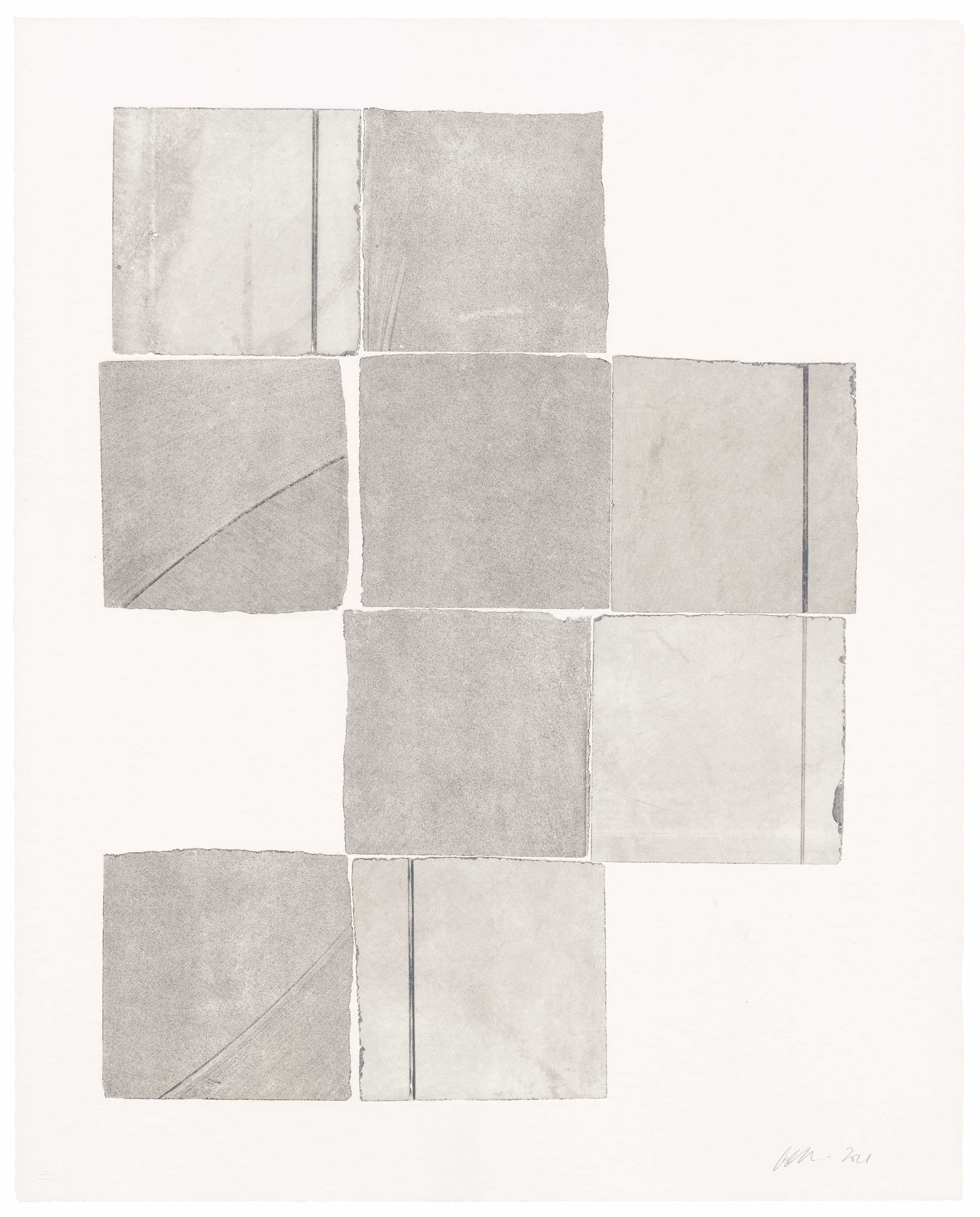 Sam Moyer, Hand Tiles 6, 2021
