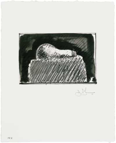 Jasper Johns, Light Bulb, 1976