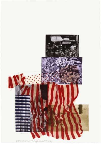 Robert Rauschenberg, Bazaar, 1984