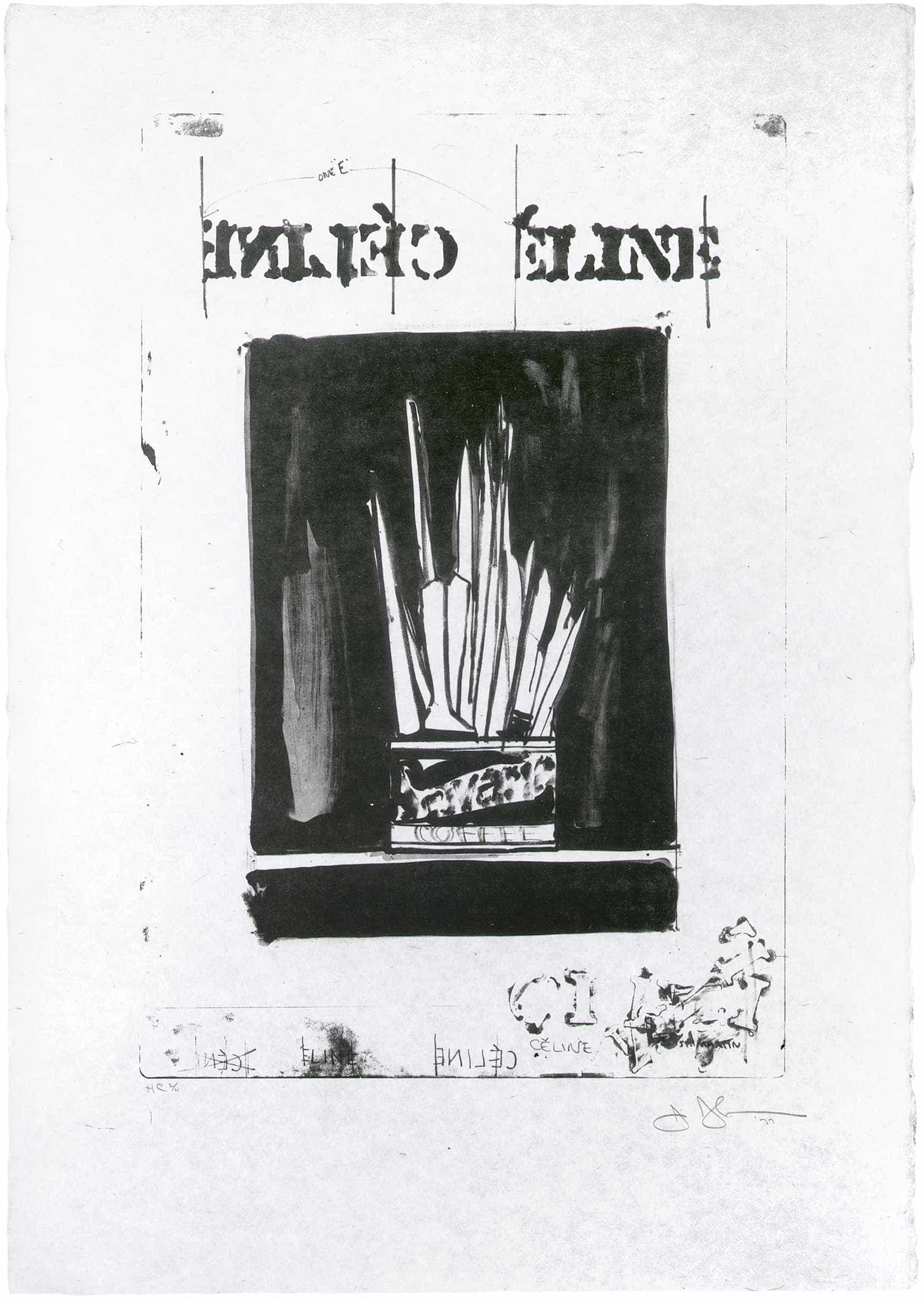 Jasper Johns, Celine, 1978