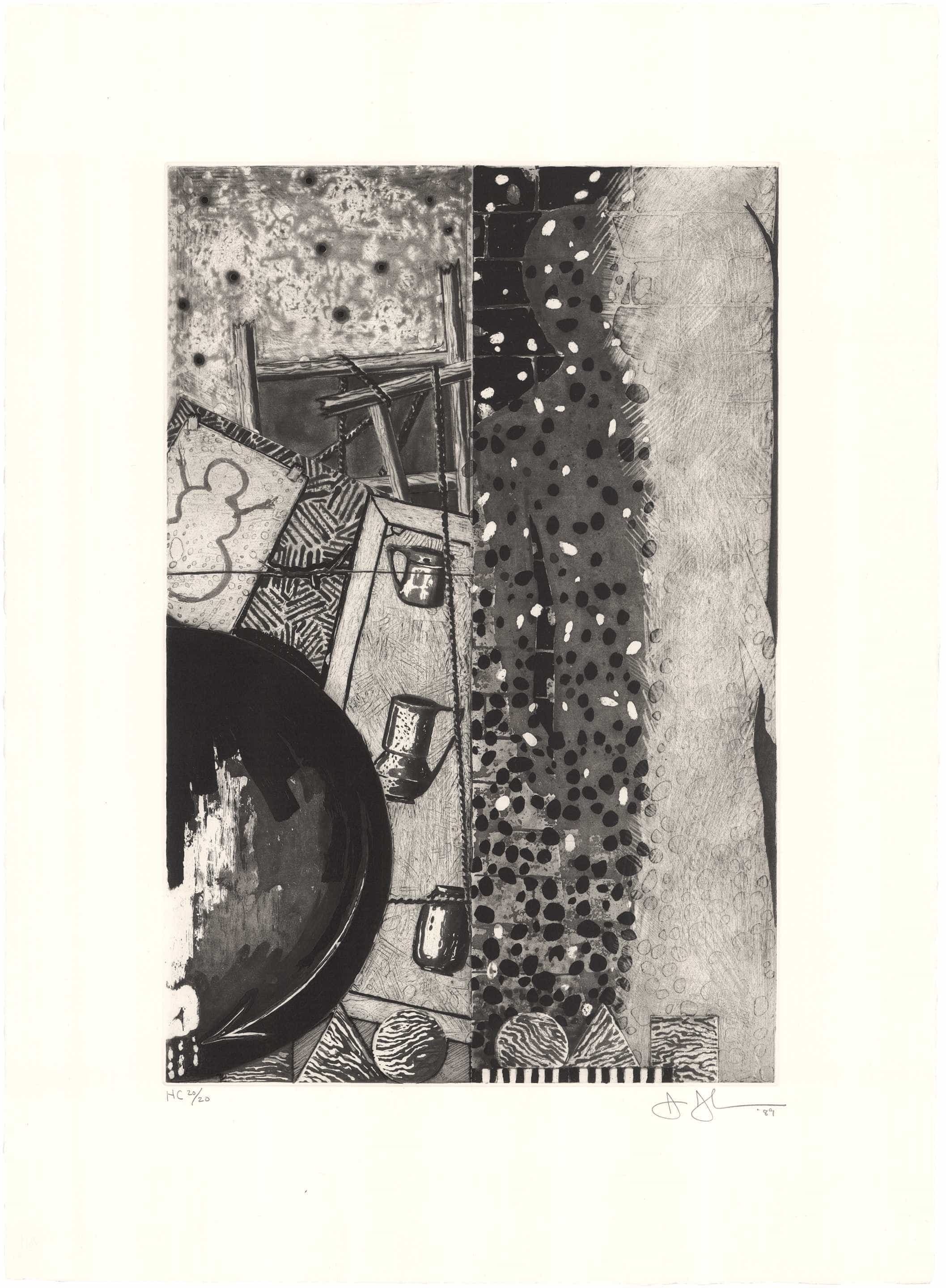 Jasper Johns, Winter (H.C. Edition), 1989