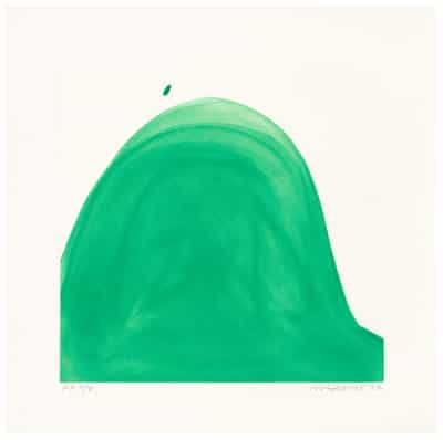 Marina Adams, NY Series (Etchings) Permanent Green, 2022