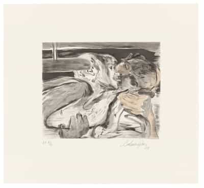 Salman Toor, Backseat, 2025
