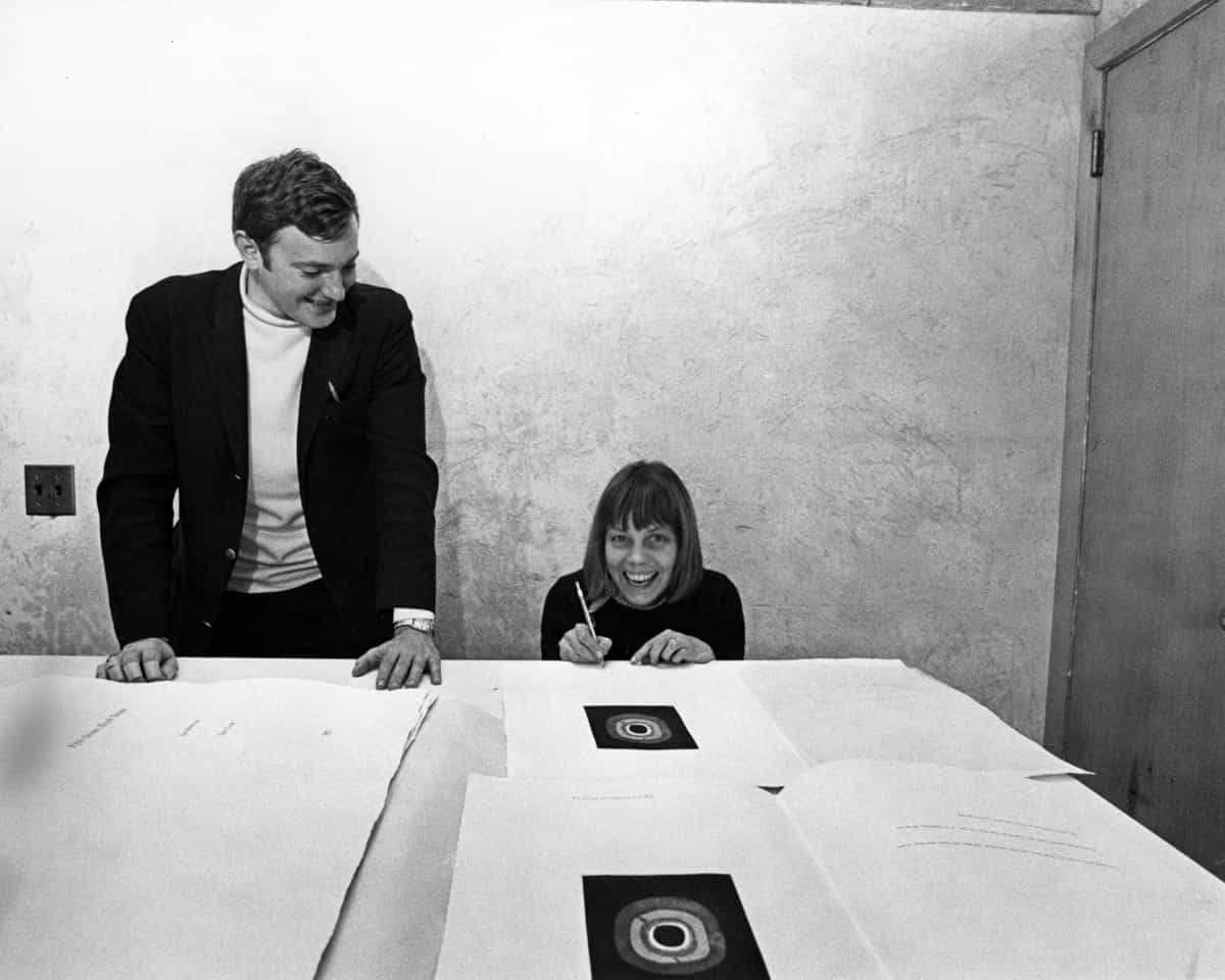 History: Lee Bontecou & Tony Towle, 1968