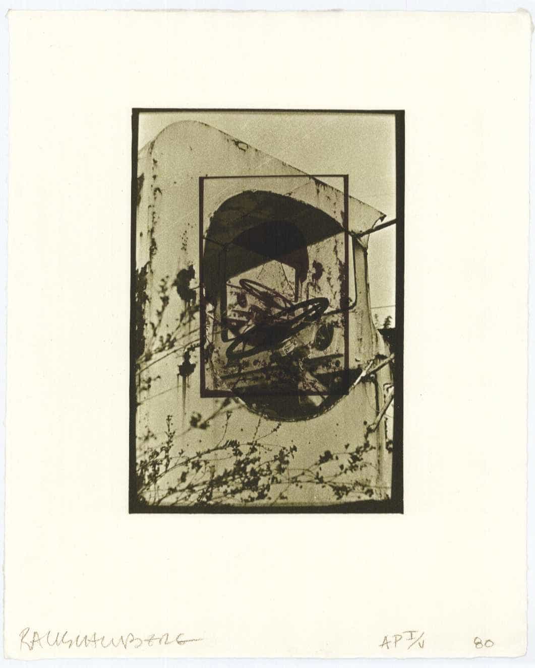 Robert Rauschenberg, White Pendulum, 1980