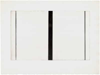 Barnett Newman, Untitled Etching #1, 1968-69