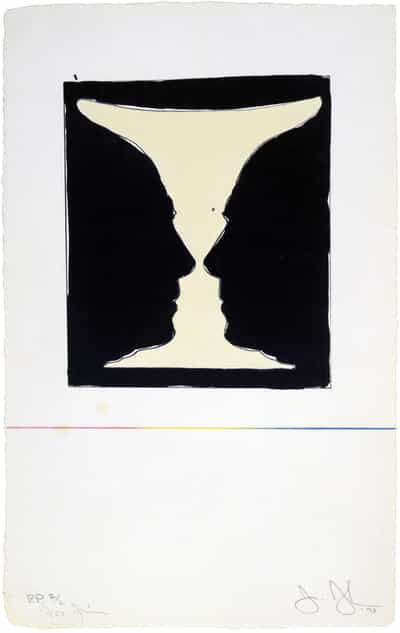 Jasper Johns, Cup 2 Picasso, 1973