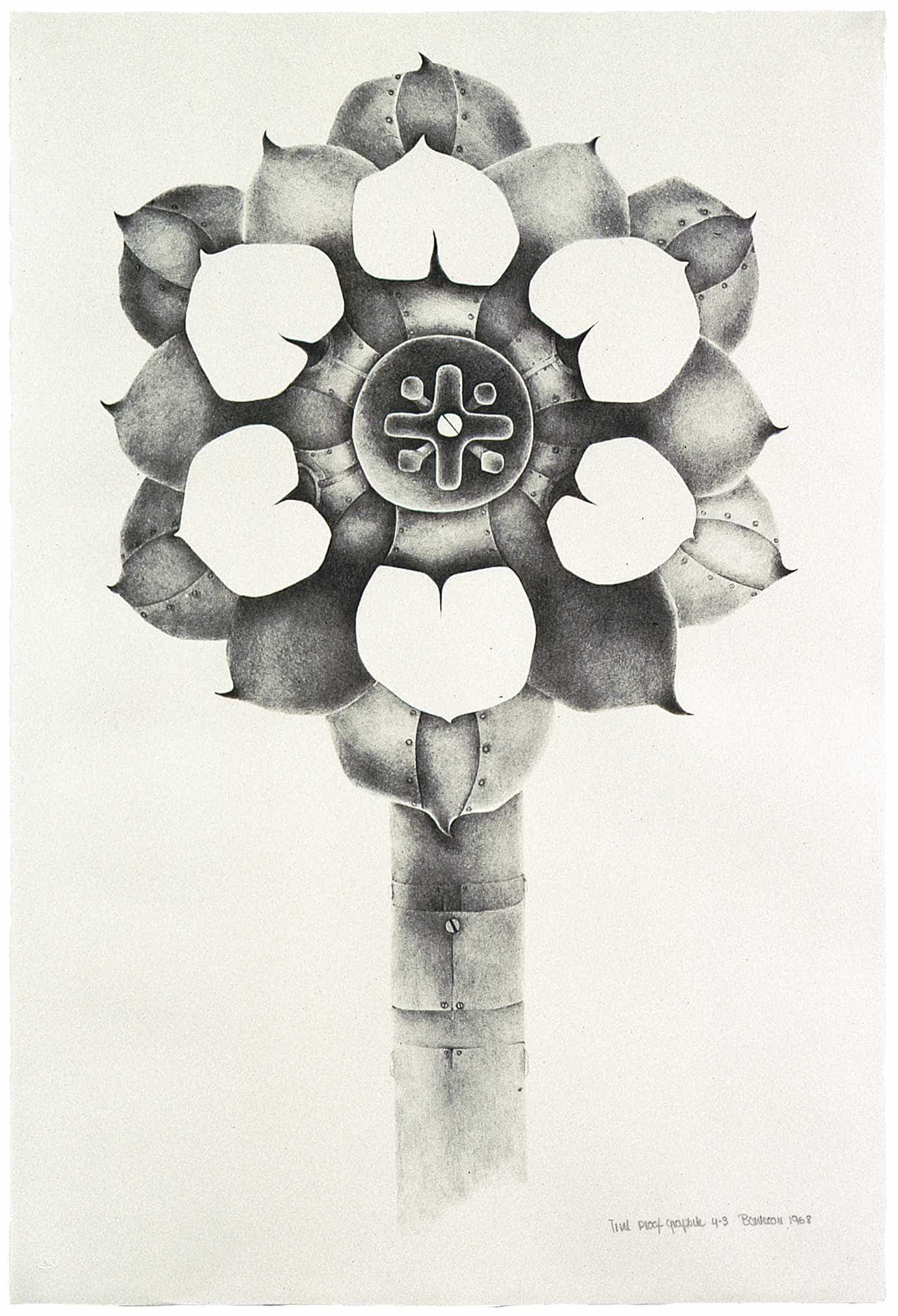 Lee Bontecou, Tenth Stone, 1968