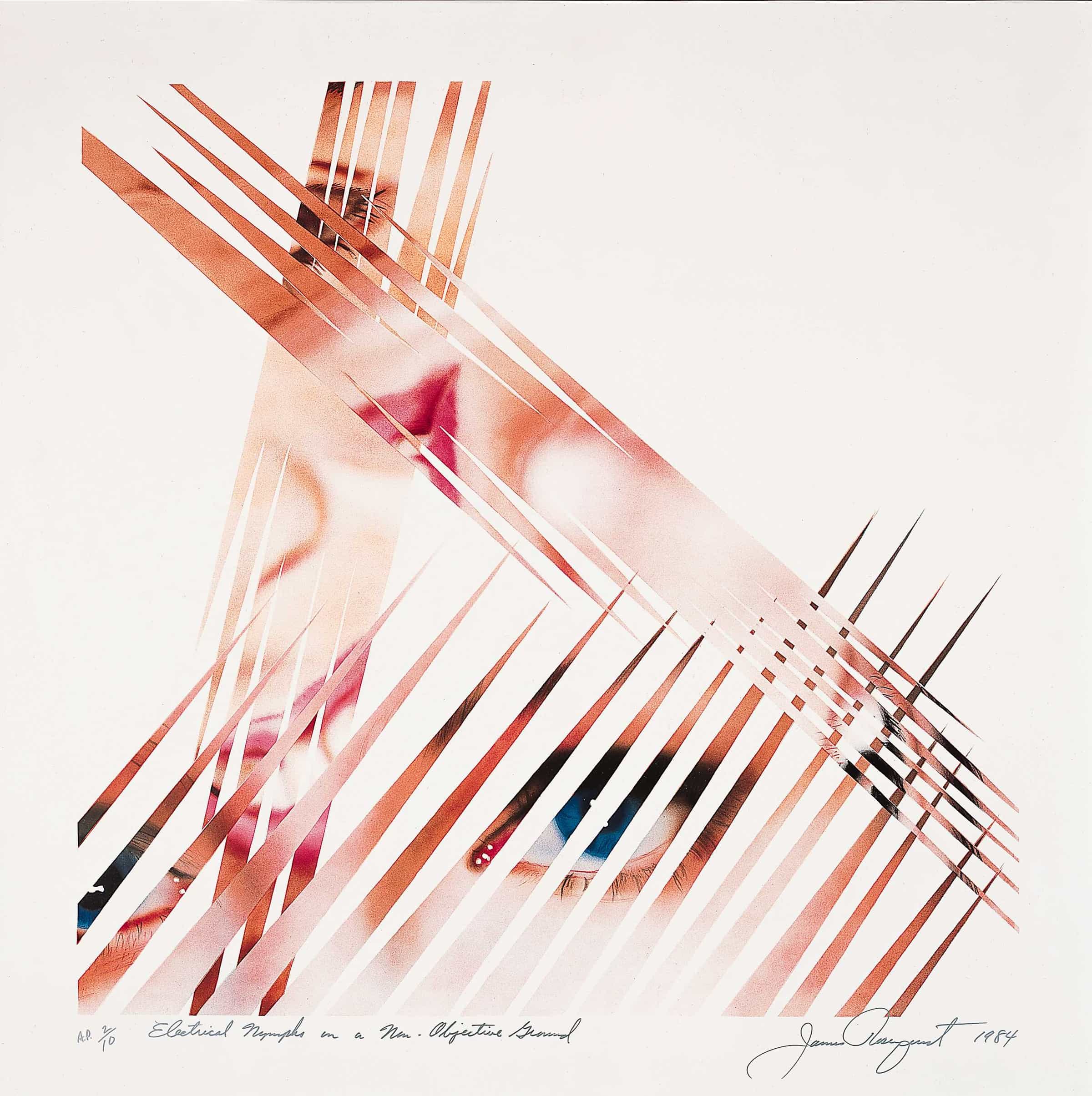 James Rosenquist, Electrical Nymphs on a Non-Objective Ground, 1984