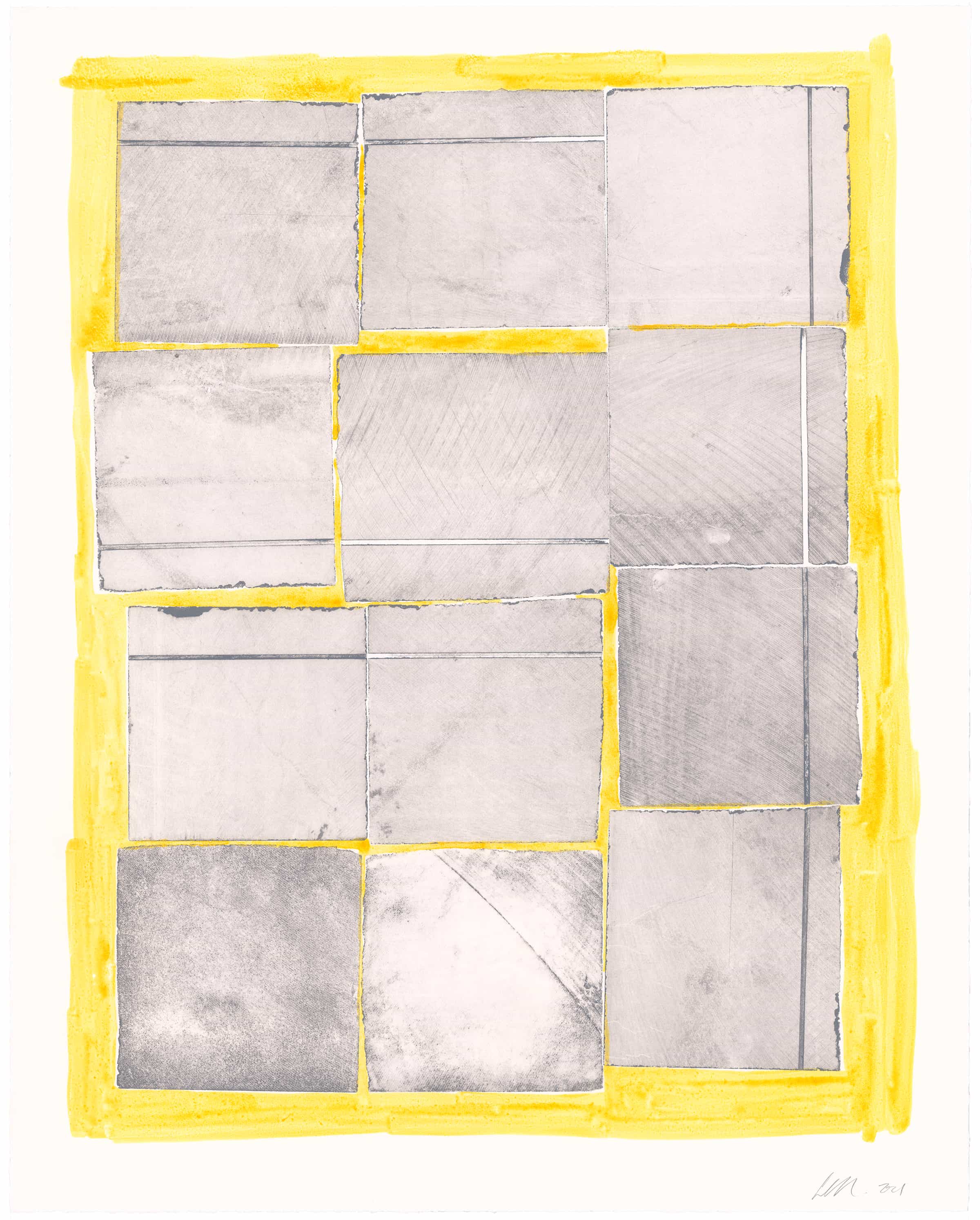 Sam Moyer, Hand Tiles 5, 2021