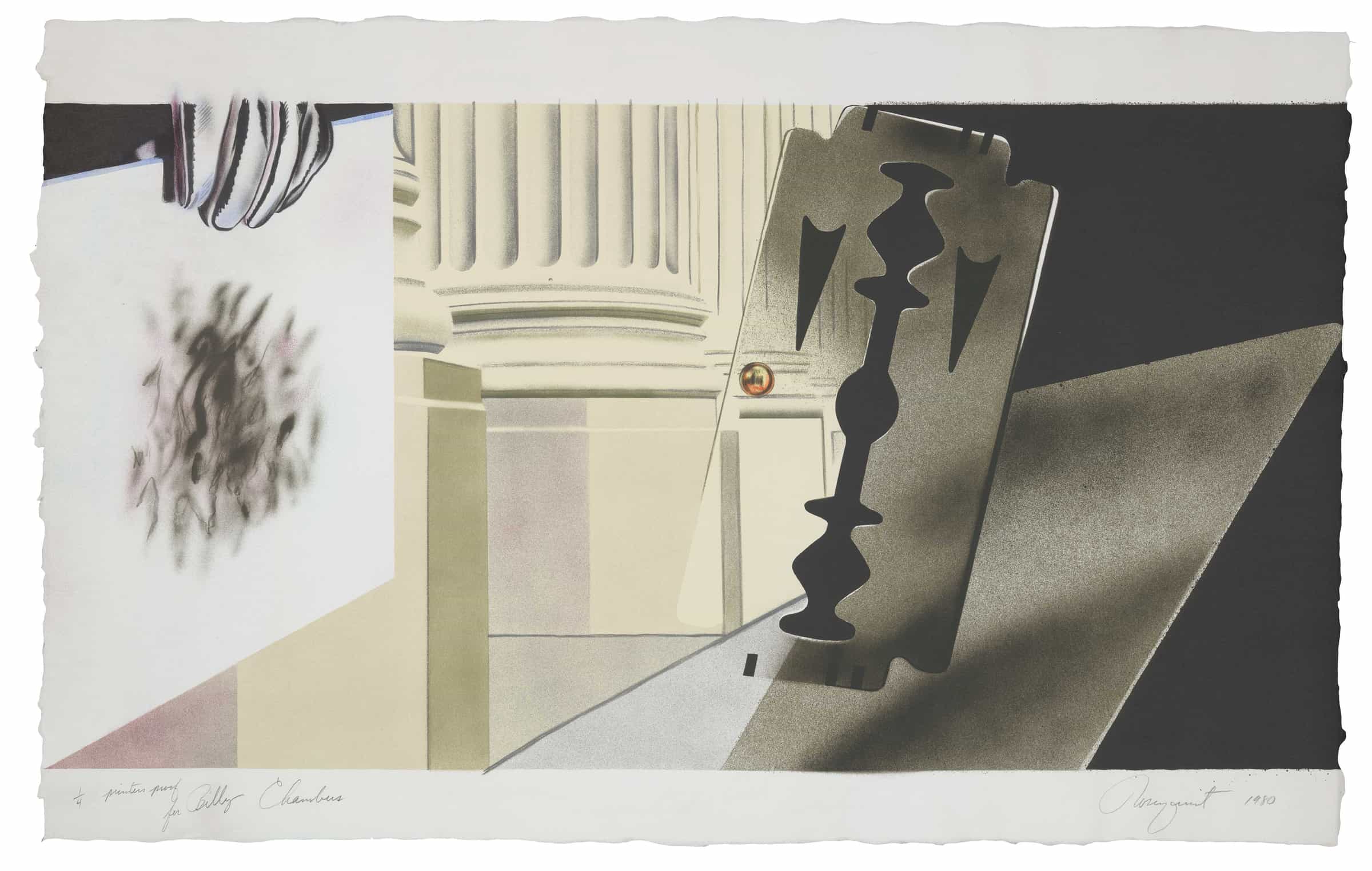 James Rosenquist, Chambers, 1980