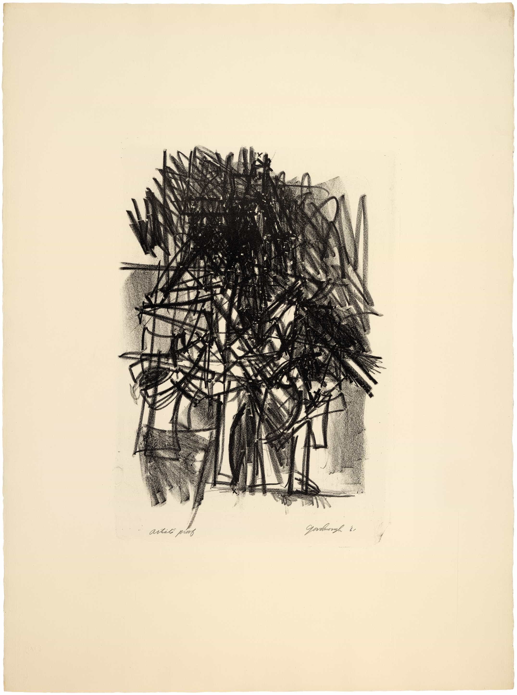 Robert Goodnough, The Chief III, 1961