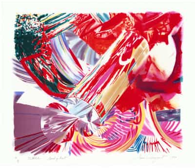 Hitchhiker-Speed of Light, 1999, James Rosenquist