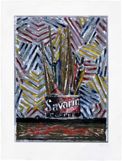 Jasper Johns, Savarin, 1982