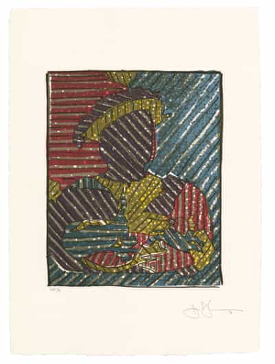 Jasper Johns, After Holbein, 1993