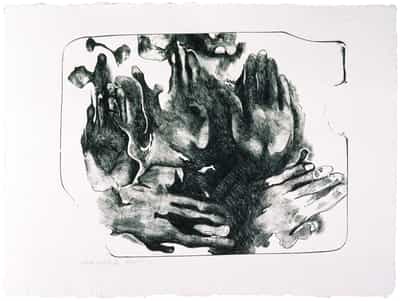 Marisol, Five Hands and One Finger, 1971