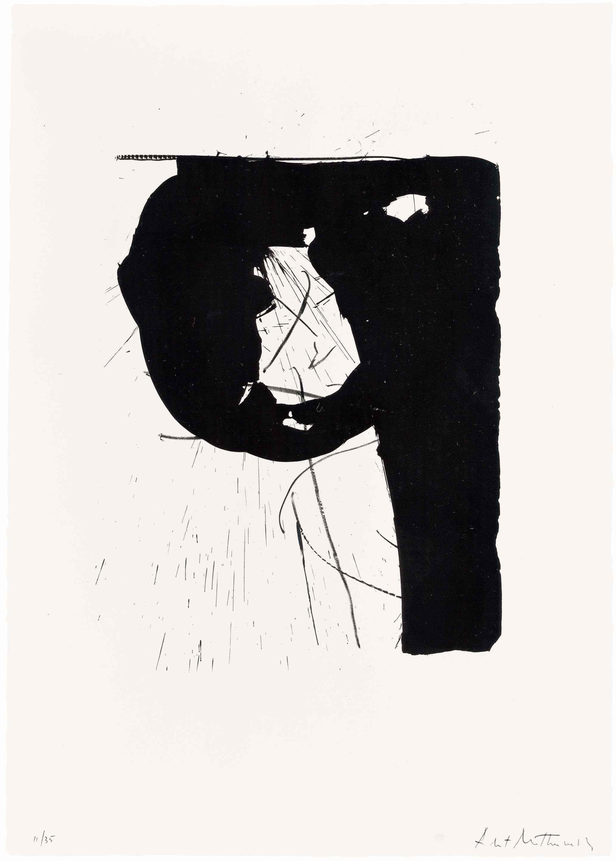 Robert Motherwell, Poet II, 1961-62