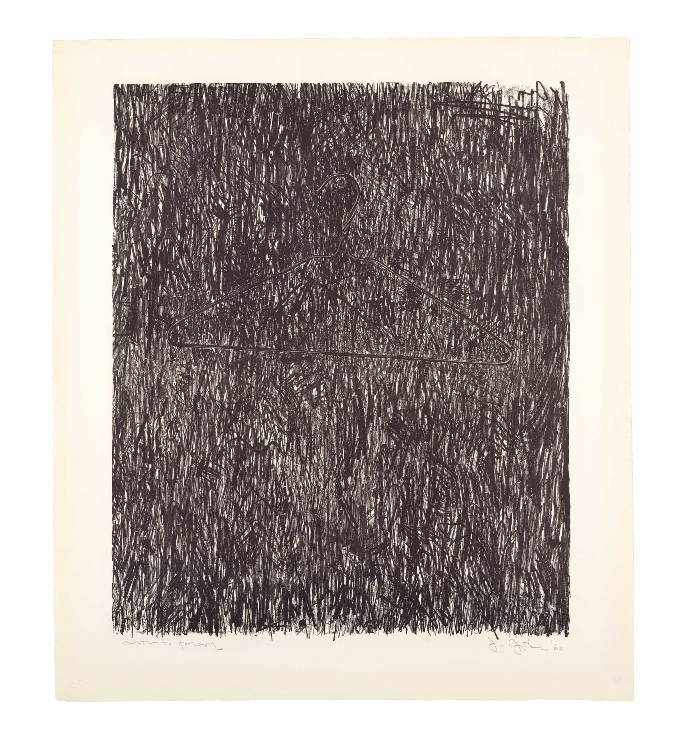 Jasper Johns, Coat Hanger I, 1960