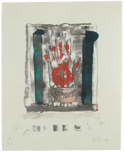 Jasper Johns, Savarin, 1978