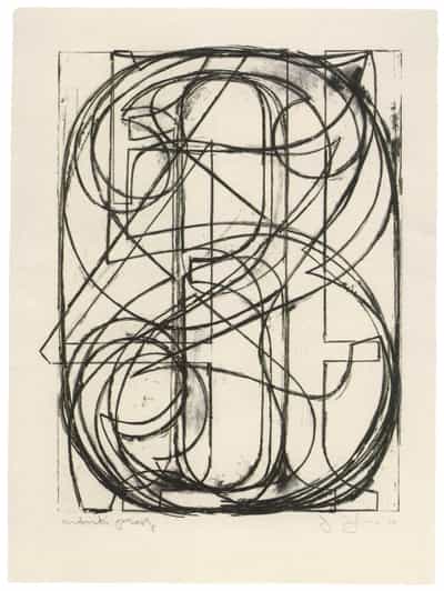 Jasper Johns, 0 through 9, 1960
