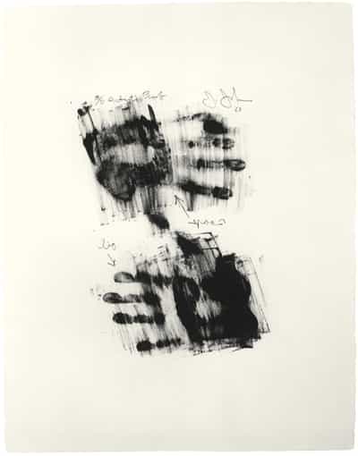 Jasper Johns, Hand, 1963