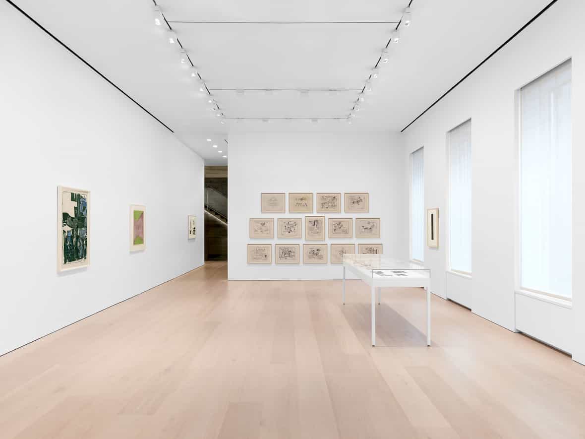 Installation, Breakthrough: Prints from ULAE, David Zwirner, New York, 2026.