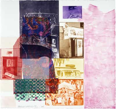 Robert Rauschenberg, Glint, 1984