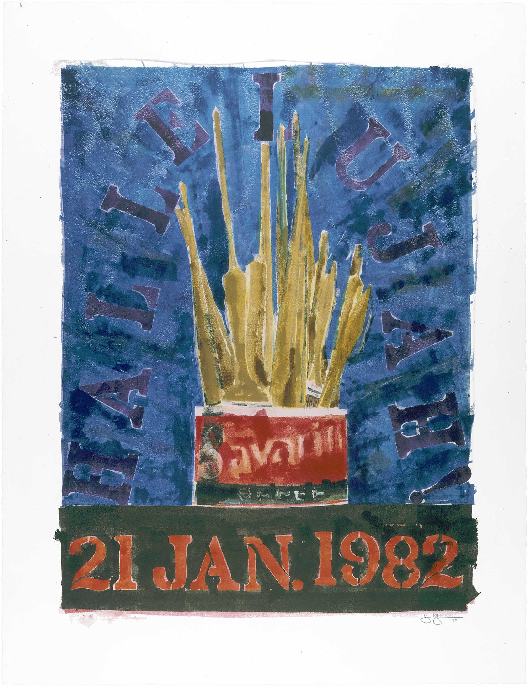 Jasper Johns, Savarin, 1982