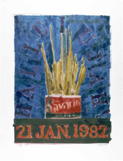 Jasper Johns, Savarin, 1982