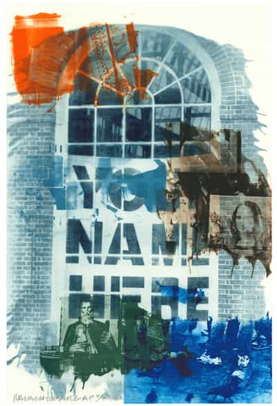 Robert Rauschenberg, Banco (Ground Rules), 1996