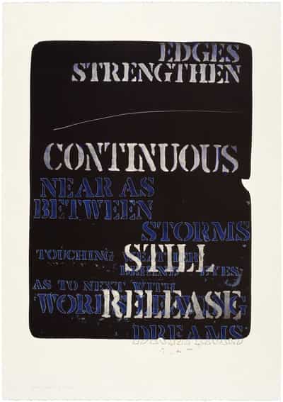 Edwin Schlossberg, Edges Strengthen, 1981
