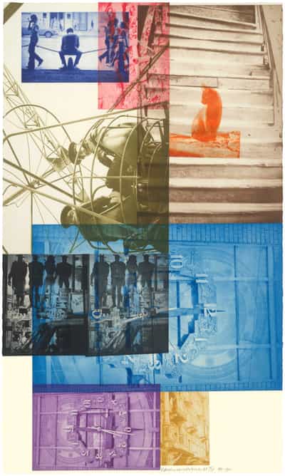 Robert Rauschenberg, Soviet/American Array III, 1989-90