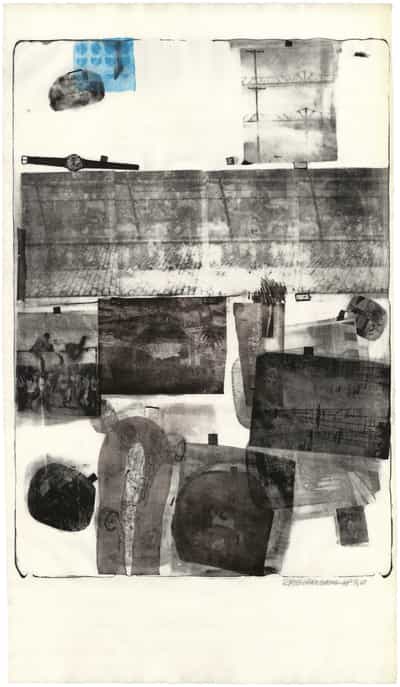 Robert Rauschenberg, Drizzle, 1967