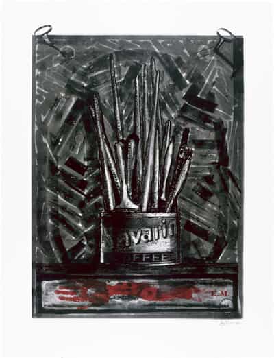 Jasper Johns, Savarin, 1982